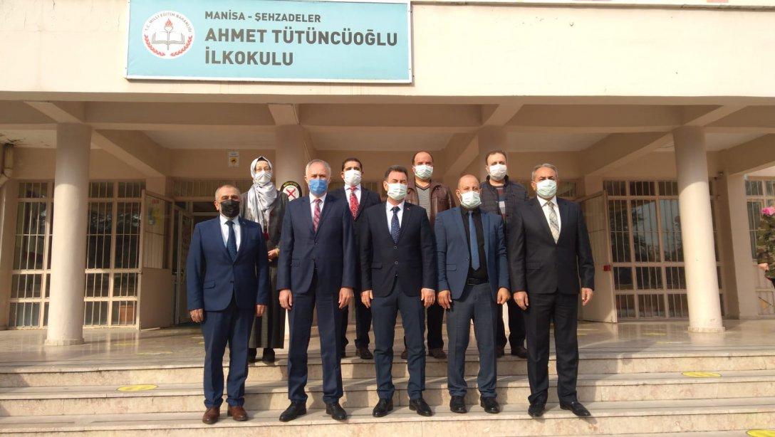 İl Milli Eğitim Müdürümüz Sayın Mustafa DİKİCİ Ahmet Tütüncüoğlu İlkokulu'nu Ziyaret Etti