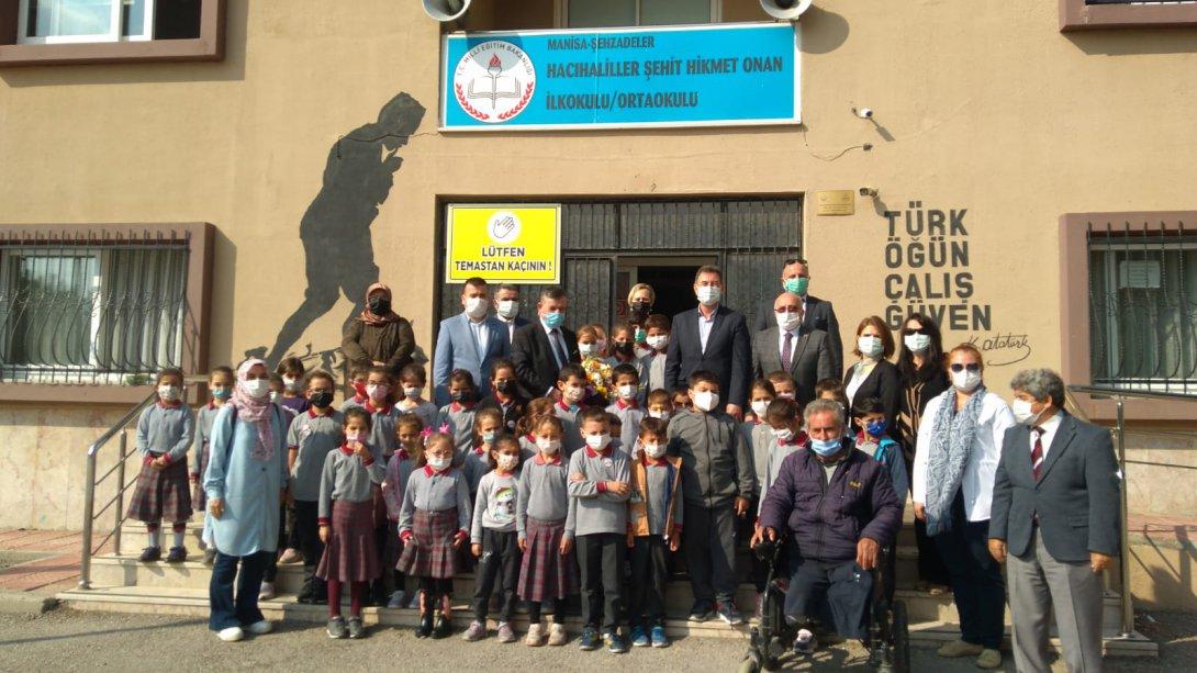 Şehzadeler Kaymakamı Cemal Hüsnü ÇAYKARA İlçemiz Okullarını Ziyaret etti