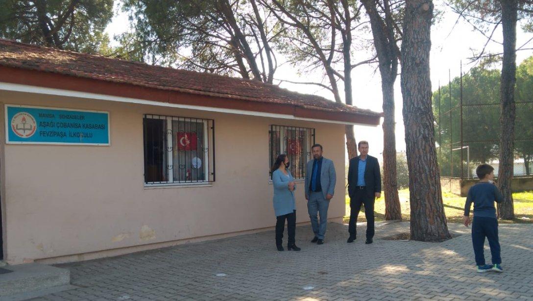 İlçe Milli Eğitim Müdürümüz Sayın Metin GENÇAY Aşağı Çobanisa Fevzi Paşa İlkokulu'nu Ziyaret Etti