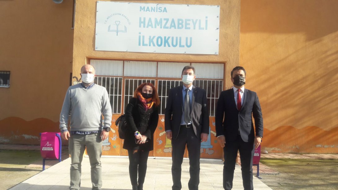 Şehzadeler İlçe Milli Eğitim Müdürü Metin GENÇAY Hamzabeyli İlkokulu'nu Ziyaret Etti.
