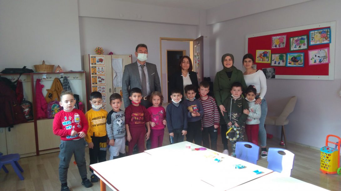 Şehzadeler İlçe Milli Eğitim Müdürü Metin GENÇAY'ın Spil Anaokulunu Ziyareti