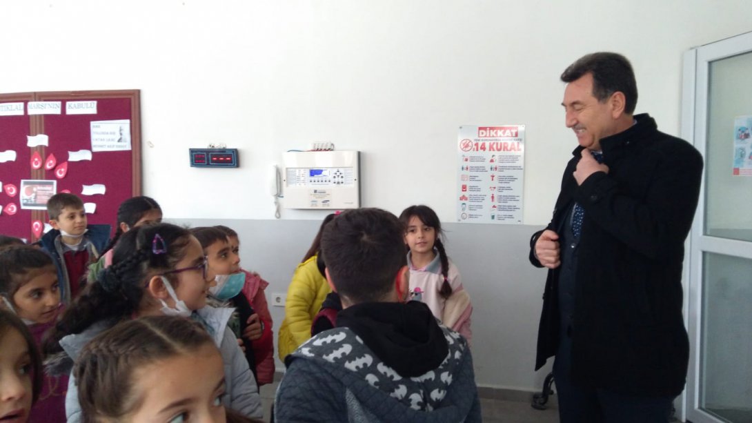 Şehzadeler İlçe Milli Eğitim Müdürü Metin GENÇAY, Vicdan Karaosmanoğlu İlkokulu'nu Ziyaret Etti