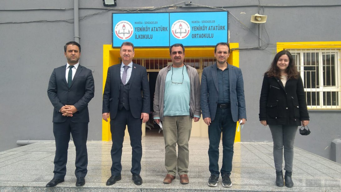 Şehzadeler İlçe Milli Eğitim Müdürü Metin GENÇAY Selimşahlar Ertürk İlk-Ortaokulu ve Yeniköy Atatürk İlk-Ortaokulu'nu Ziyaret Etti