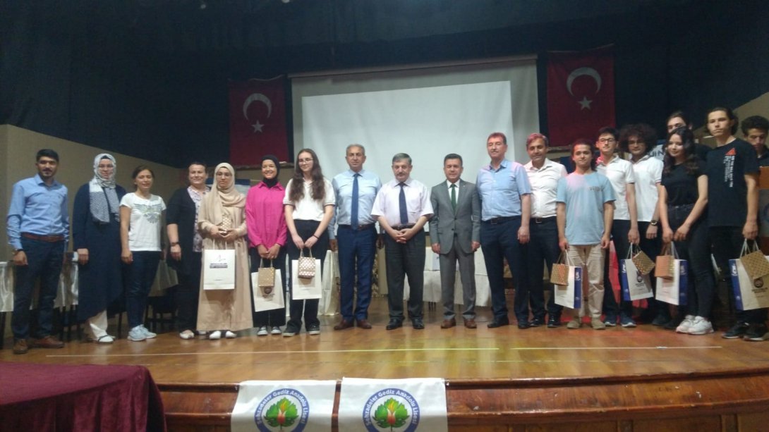 Manisa Şehzadeler Gediz Anadolu Lisesi 2022 Yılı I. Din Kültürü Yarışması