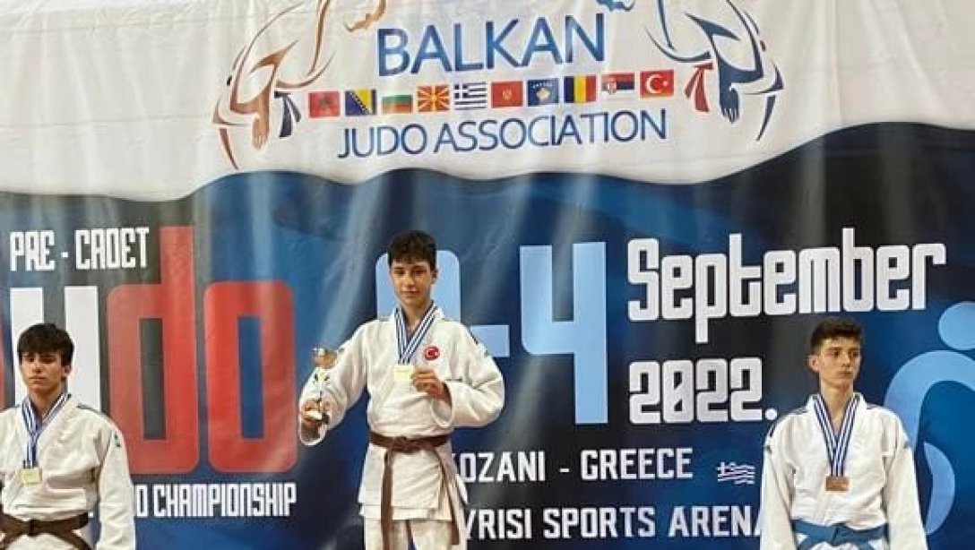   Balkan Şampiyonu İlçemizden