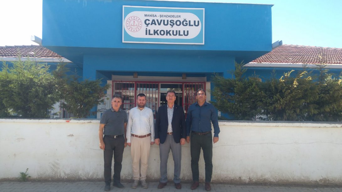 İlçe Milli Eğitim Müdürümüz Sayın Metin GENÇAY Çavuşoğlu İlkokulu'nu Ziyaret Etti