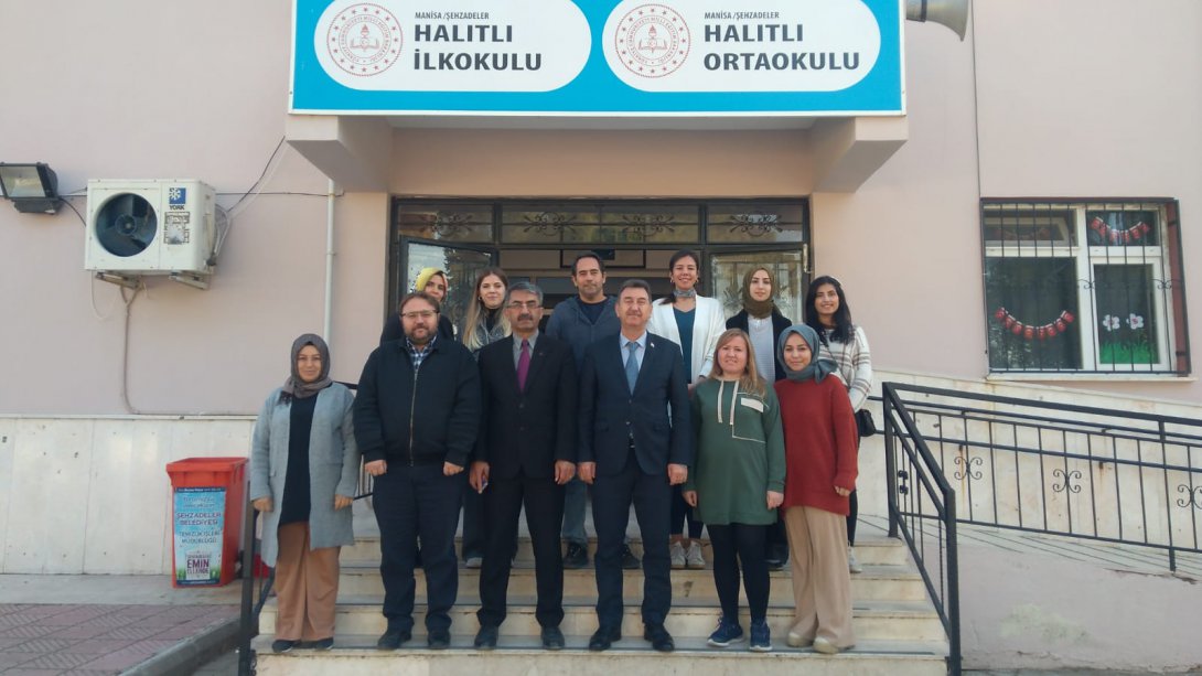 Şehzadeler İlçe Milli Eğitim Müdürü Sayın Metin GENÇAY'ın Halıtlı İlk-Ortaokulu Ziyareti