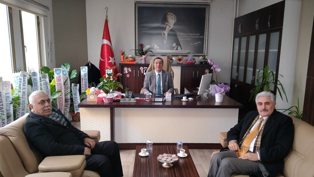 İlçe Milli Eğitim Müdürümüz Sayın Bayram IŞIK'a Erzurum Dadaşlar Derneği Başkanından Ziyaret