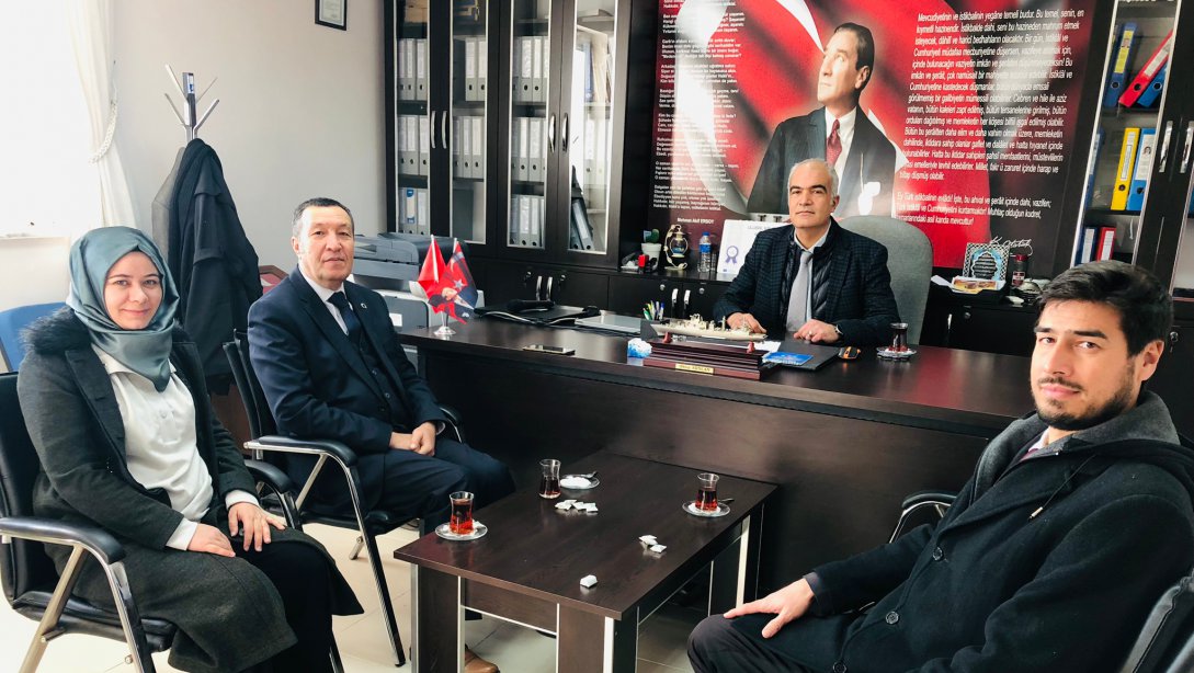 İlçe Milli Eğitim Müdürümüz Sayın Bayram IŞIK Selimşahlar Ertürk İlk-Ortaokulu'nu Ziyaret Etti
