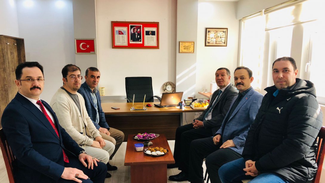 İlçe Milli Eğitim Müdürü Sayın Bayram IŞIK Aşağı Çobanisa Ahmet Ferit Giritligil Ortaokulunu Ziyaret Etti