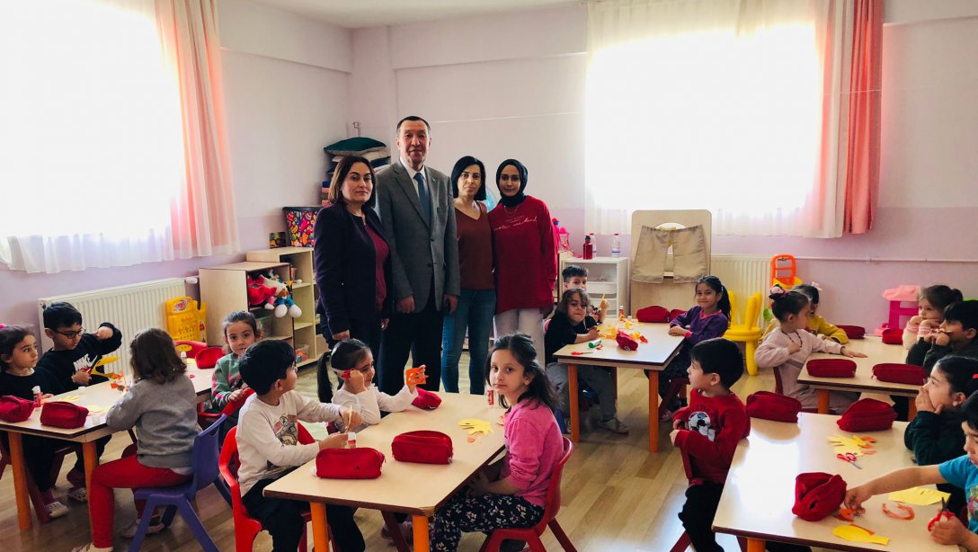 Şehzadeler İlçe Milli Eğitim Müdürü Sayın Bayram IŞIK 'ın Spil Anaokulu Ziyareti