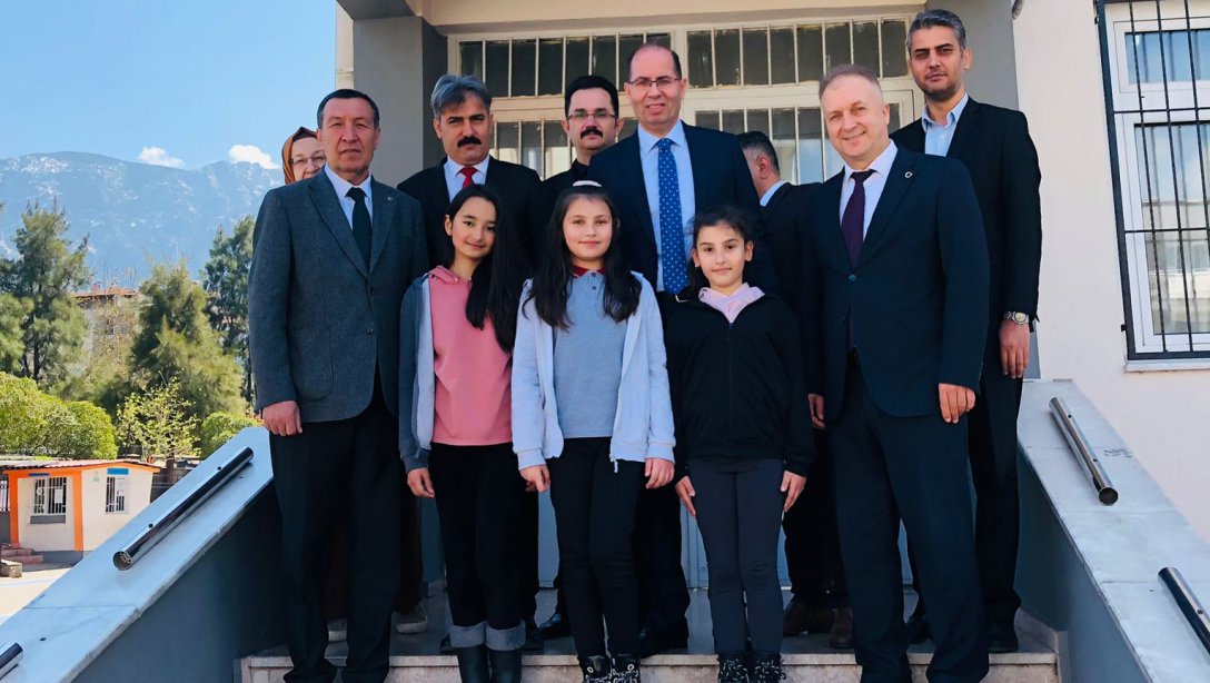 Temel Eğitim Genel Müdürü Sayın Tuncay MORKOÇ Ahmet Tütüncüoğlu İlkokulunu Ziyaret Etti
