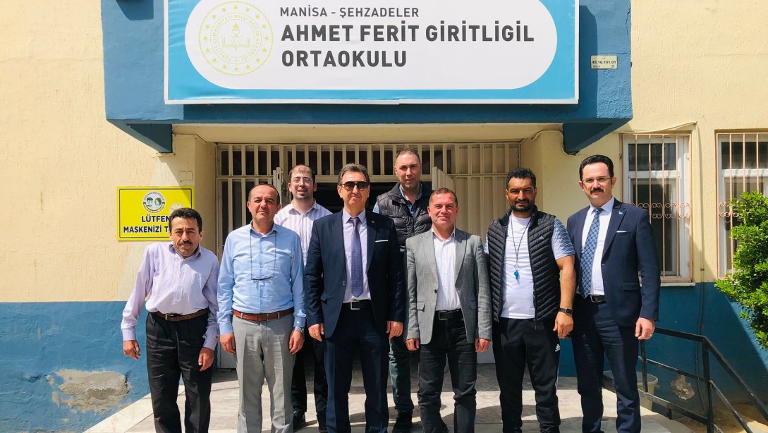 Aşağıçobanisa Ahmet Ferit Giritligil İlk-Ortaokulu'na Ziyaret
